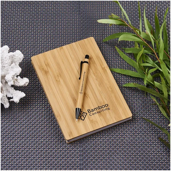 Okiyo Yahari Bamboo Notebook & Pen Set Okiyo Yahari Bamboo Notebook & Pen Set