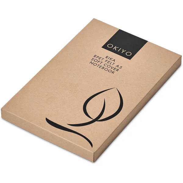 Okiyo Rika RPET Felt A5 Soft Cover Notebook Okiyo Rika RPET Felt A5 Soft Cover Notebook