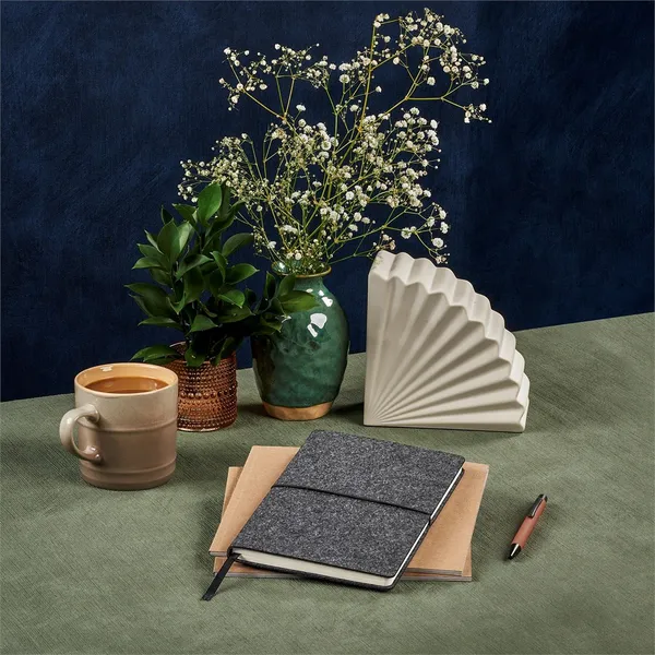 Okiyo Rika RPET Felt A5 Soft Cover Notebook Okiyo Rika RPET Felt A5 Soft Cover Notebook
