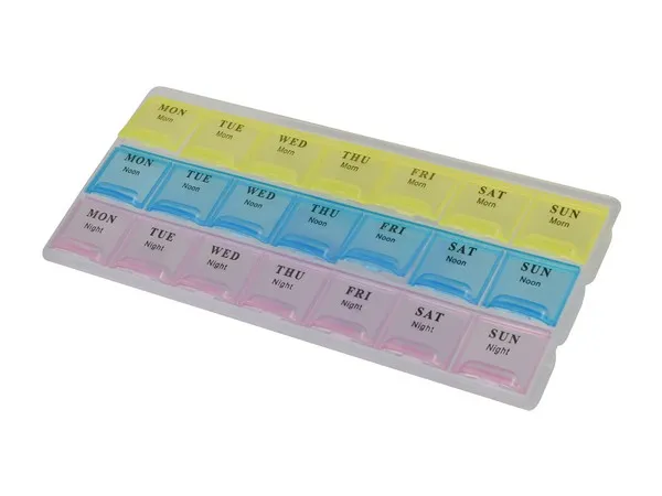 3-A-Day Weekly Pill Box 3-A-Day Weekly Pill Box