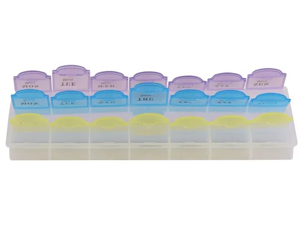 3-A-Day Weekly Pill Box 3-A-Day Weekly Pill Box