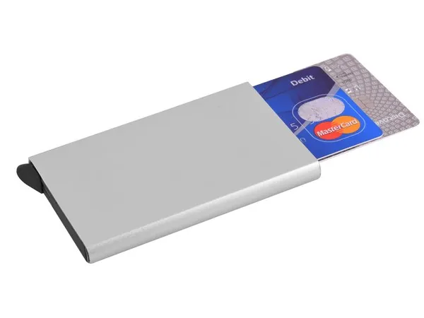 Aluminium Auto Pop-Up Card Holder Aluminium Auto Pop-Up Card Holder