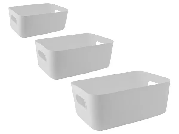 Storage Box 3-Piece Set Storage Box 3-Piece Set