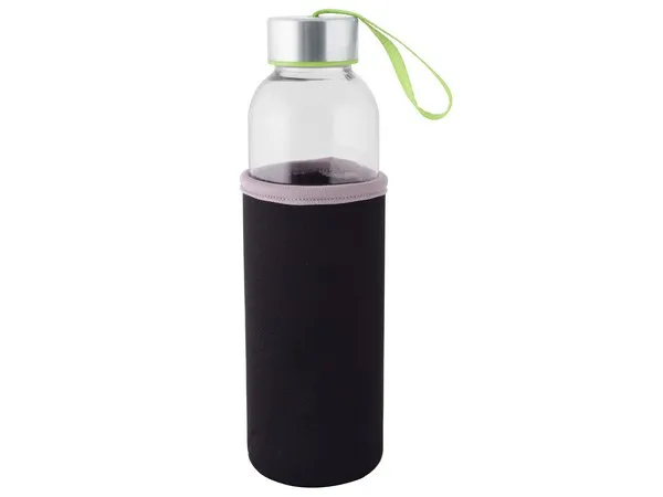 500ml Glass Bottle & Neoprene Sleeve 500ml Glass Bottle & Neoprene Sleeve