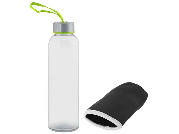 500ml Glass Bottle & Neoprene Sleeve 500ml Glass Bottle & Neoprene Sleeve