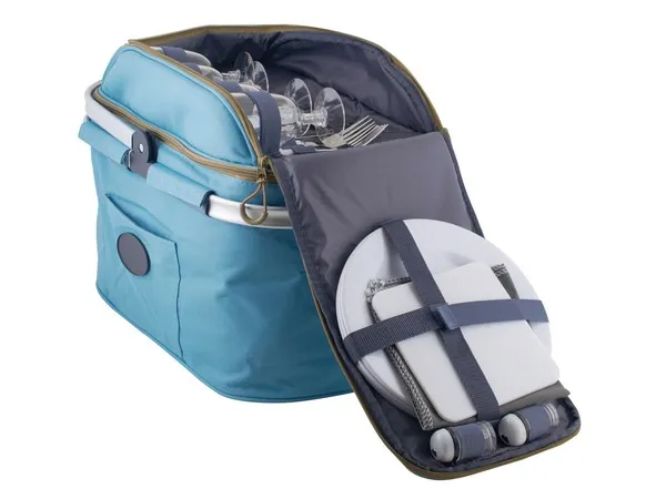 4-Person Picnic Caddy & Cooler 4-Person Picnic Caddy & Cooler