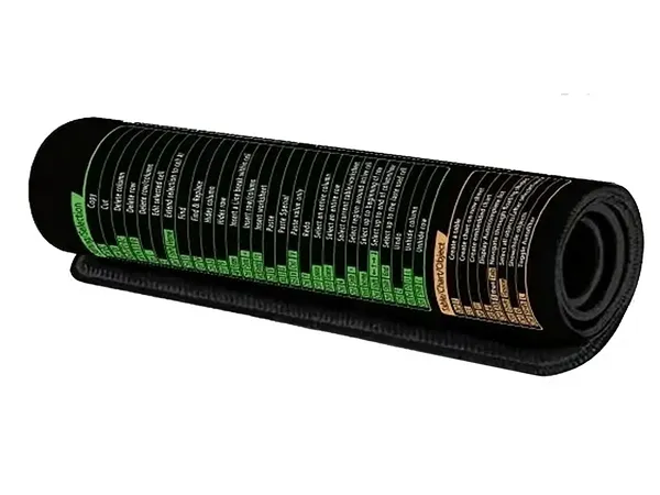 Excel Cheat Sheet Desk Mat Mousepad XL Excel Cheat Sheet Desk Mat Mousepad XL
