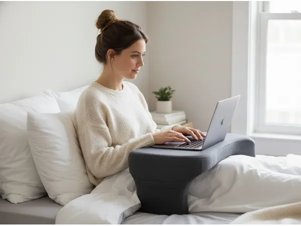 Memory Foam U-Shape Lap Desk Pillow Memory Foam U-Shape Lap Desk Pillow