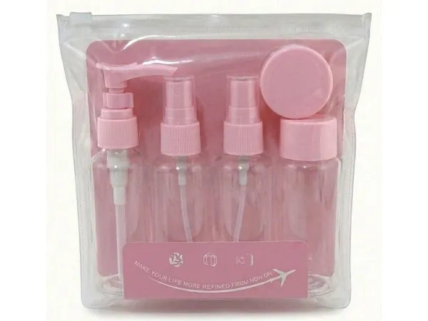 5-Piece Refillable Travel Bottle Set 5-Piece Refillable Travel Bottle Set