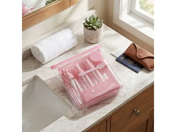 5-Piece Refillable Travel Bottle Set 5-Piece Refillable Travel Bottle Set