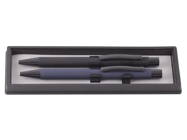 Veneer Black & Blue Pen Set Veneer Black & Blue Pen Set