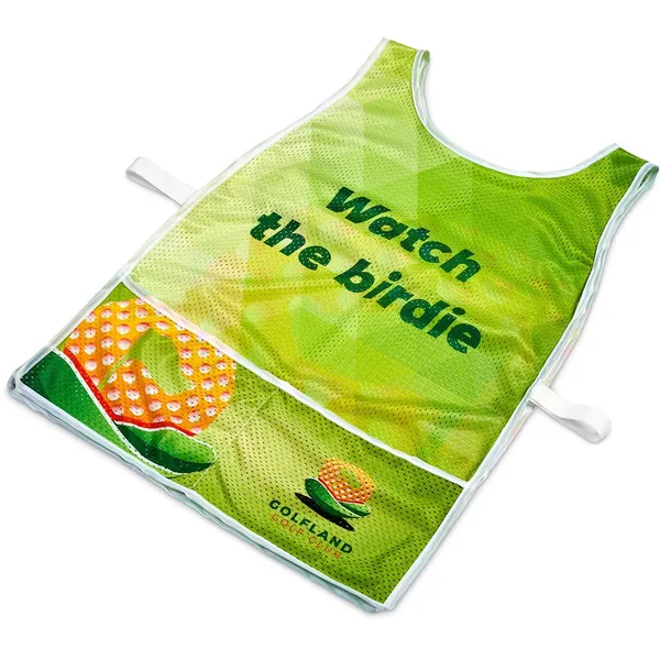 Hoppla Jackal Polyester Caddy Bib with PVC Name Sleeve Hoppla Jackal Polyester Caddy Bib with PVC Name Sleeve