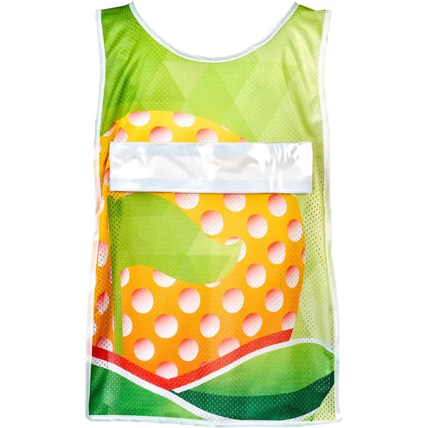 Hoppla Jackal Polyester Caddy Bib with PVC Name Sleeve Hoppla Jackal Polyester Caddy Bib with PVC Name Sleeve