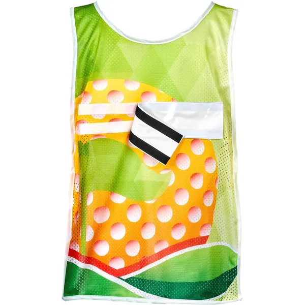Hoppla Jackal Polyester Caddy Bib with PVC Name Sleeve Hoppla Jackal Polyester Caddy Bib with PVC Name Sleeve
