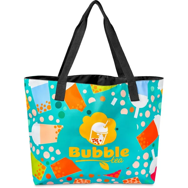 Pre-Printed Sample Hoppla Sunset Beach Bag Pre-Printed Sample Hoppla Sunset Beach Bag