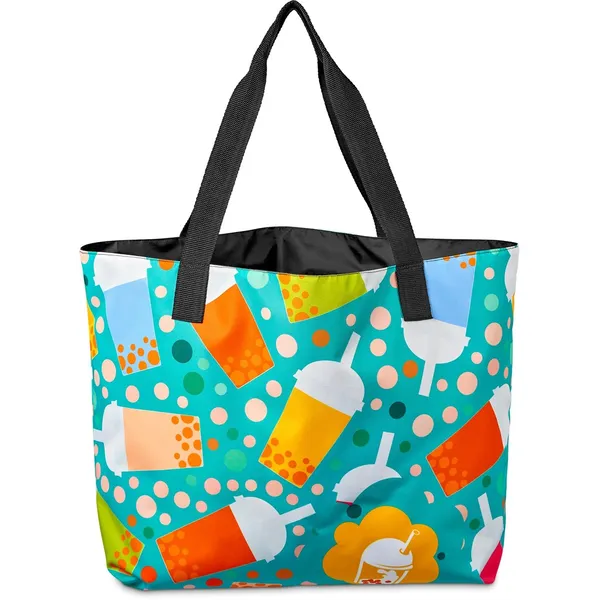 Pre-Printed Sample Hoppla Sunset Beach Bag Pre-Printed Sample Hoppla Sunset Beach Bag