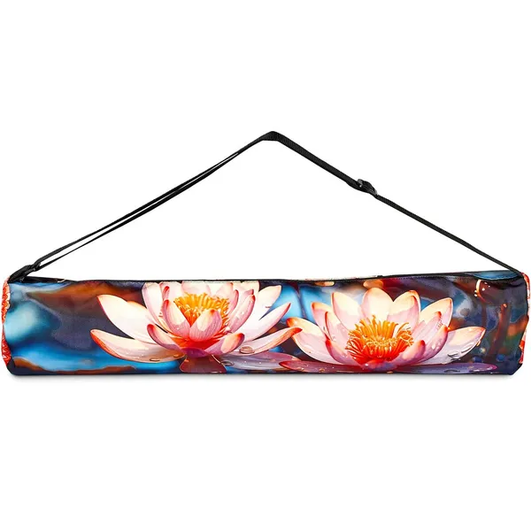 Pre-Printed Sample Hoppla Wilderness Polyester Yoga Bag Pre-Printed Sample Hoppla Wilderness Polyester Yoga Bag