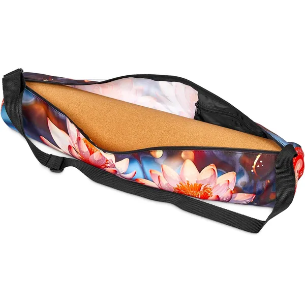 Pre-Printed Sample Hoppla Wilderness Polyester Yoga Bag Pre-Printed Sample Hoppla Wilderness Polyester Yoga Bag