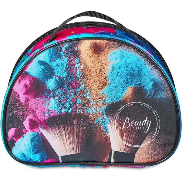 Pre-Printed Sample Hoppla Aloe Toiletry Bag With PVC Front Window Pre-Printed Sample Hoppla Aloe Toiletry Bag With PVC Front Window