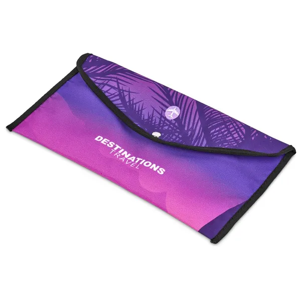 Pre-Printed Sample Hoppla Flitz Polyester Travel Wallet Pre-Printed Sample Hoppla Flitz Polyester Travel Wallet