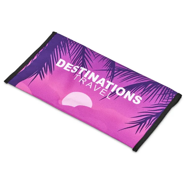 Pre-Printed Sample Hoppla Flitz Polyester Travel Wallet Pre-Printed Sample Hoppla Flitz Polyester Travel Wallet