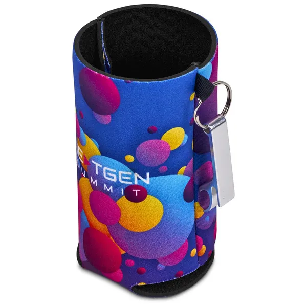 Pre-Printed Sample Hoppla Freezo Neoprene Stubby Cooler With Bottle Opener Pre-Printed Sample Hoppla Freezo Neoprene Stubby Cooler With Bottle Opener