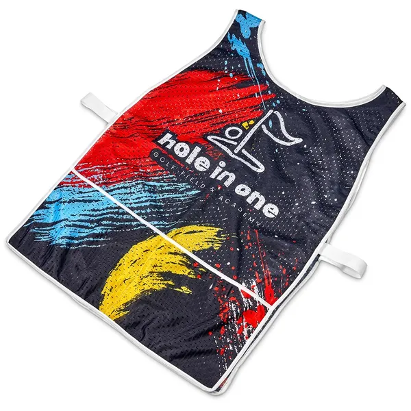 Pre-Printed Sample Hoppla League Caddy Bib Pre-Printed Sample Hoppla League Caddy Bib