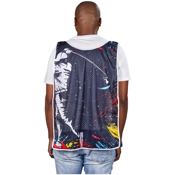Pre-Printed Sample Hoppla League Caddy Bib Pre-Printed Sample Hoppla League Caddy Bib