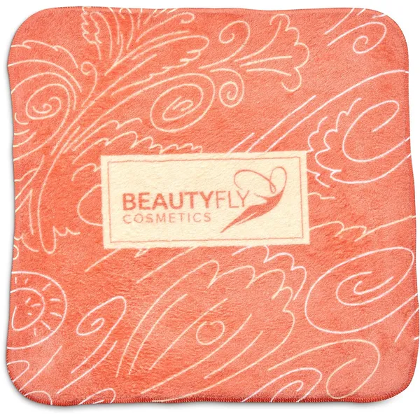 Pre-Printed Sample Hoppla Glamour Makeup Remover Cloth - Dual Pre-Printed Sample Hoppla Glamour Makeup Remover Cloth - Dual
