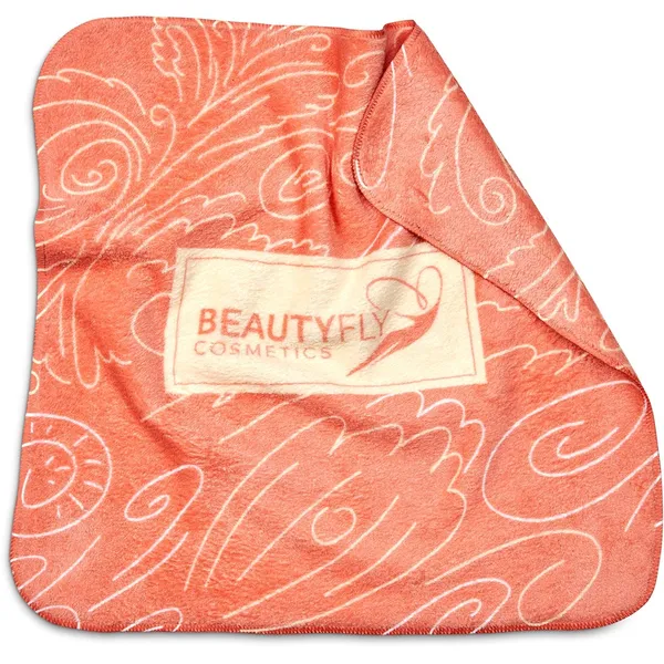 Pre-Printed Sample Hoppla Glamour Makeup Remover Cloth - Dual Pre-Printed Sample Hoppla Glamour Makeup Remover Cloth - Dual
