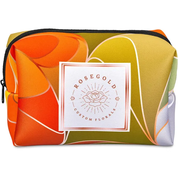 Pre-Printed Sample Hoppla Emma Neoprene Toiletry Bag Pre-Printed Sample Hoppla Emma Neoprene Toiletry Bag