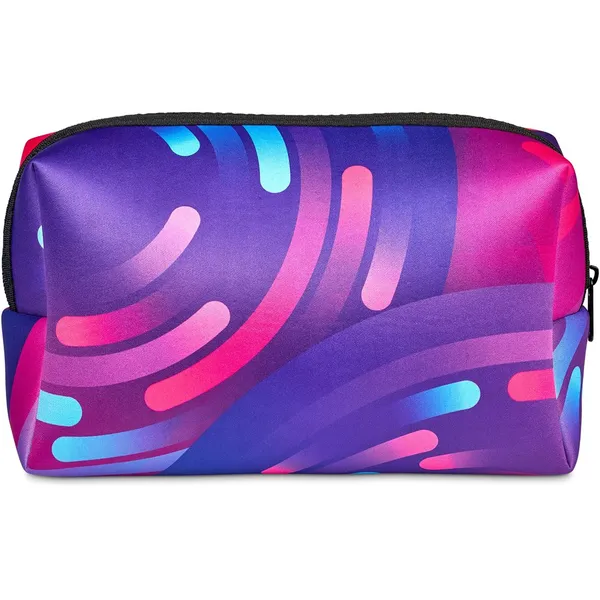 Pre-Printed Sample Hoppla Emma Neoprene Toiletry Bag Pre-Printed Sample Hoppla Emma Neoprene Toiletry Bag