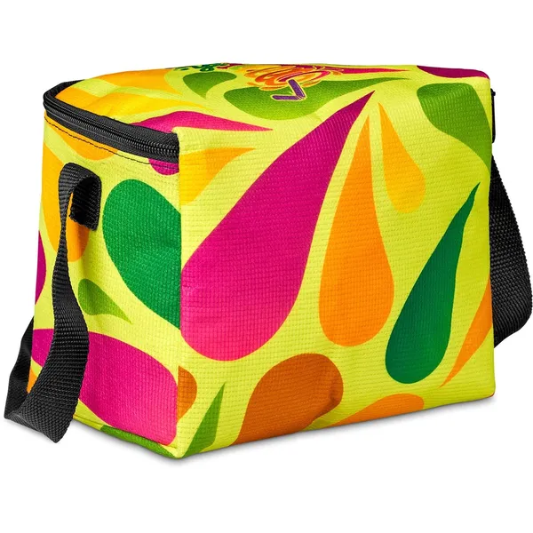 Pre-Printed Sample Hoppla Ontario RPET 6 Can Cooler Pre-Printed Sample Hoppla Ontario RPET 6 Can Cooler