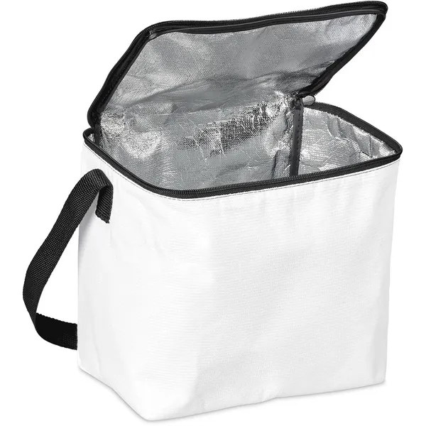 Pre-Production Sample Hoppla Quebec RPET Stitch-Bond 12 Can Cooler Pre-Production Sample Hoppla Quebec RPET Stitch-Bond 12 Can Cooler