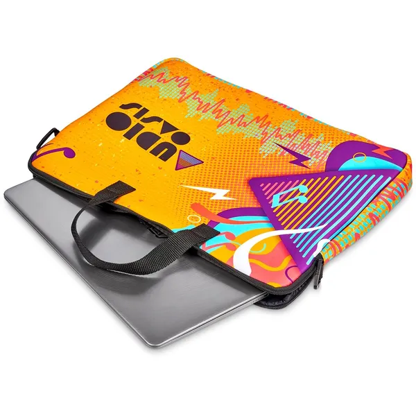 Pre-Production Sample Hoppla Neoprene Nimbus Laptop Sleeve With Strap Pre-Production Sample Hoppla Neoprene Nimbus Laptop Sleeve With Strap