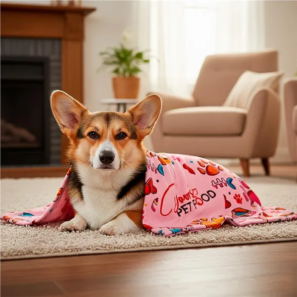 Pre-Production Sample Hoppla Nala Polyester Pet Blanket Pre-Production Sample Hoppla Nala Polyester Pet Blanket