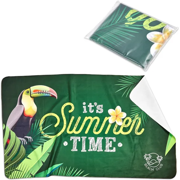 Pre-Production Sample Hoppla Hula Beach Towel -Single Sided Branding Pre-Production Sample Hoppla Hula Beach Towel -Single Sided Branding