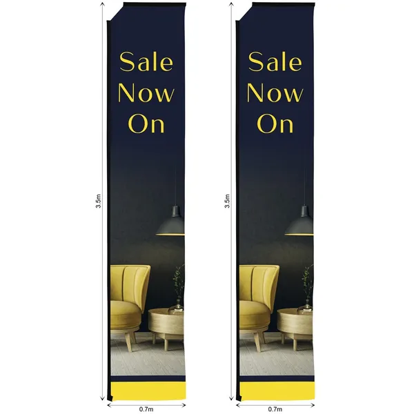 Legend 4m Sublimated Telescopic Flying Banner Skin - Set Of 2 (Excludes Hardware) Legend 4m Sublimated Telescopic Flying Banner Skin - Set Of 2 (Excludes Hardware)