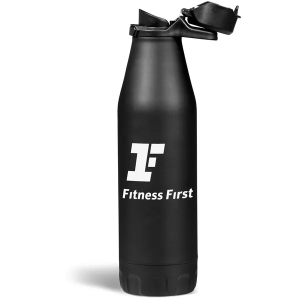 Slazenger Novac Stainless Steel Vacuum Water Bottle - 500ml Slazenger Novac Stainless Steel Vacuum Water Bottle - 500ml