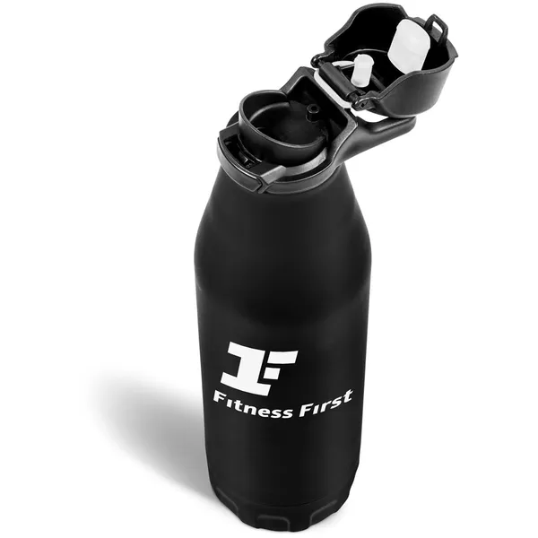 Slazenger Novac Stainless Steel Vacuum Water Bottle - 500ml Slazenger Novac Stainless Steel Vacuum Water Bottle - 500ml