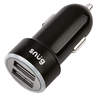 Snug Car Charger With Micro USB Cable Snug Car Charger With Micro USB Cable