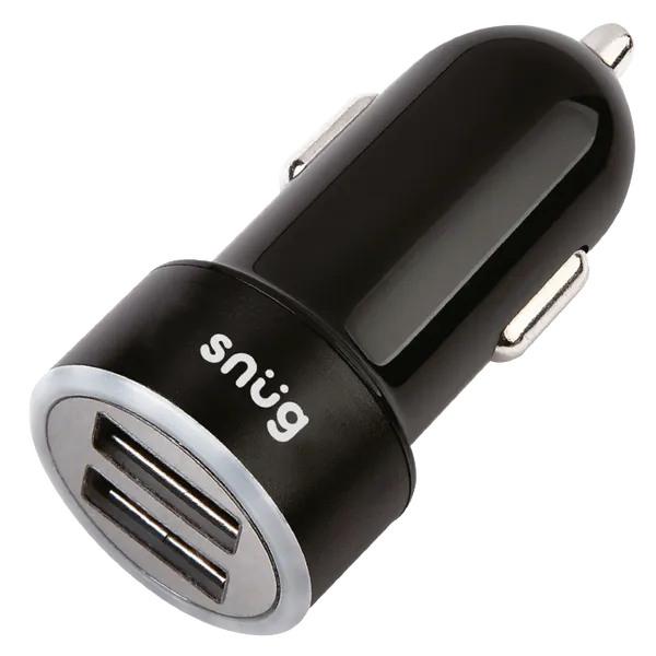 Snug Car Charger With Micro USB Cable Snug Car Charger With Micro USB Cable