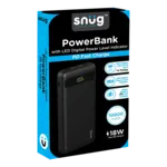 Snug 10000Mah Led Dig2 Pd Powerbank Snug 10000Mah Led Dig2 Pd Powerbank