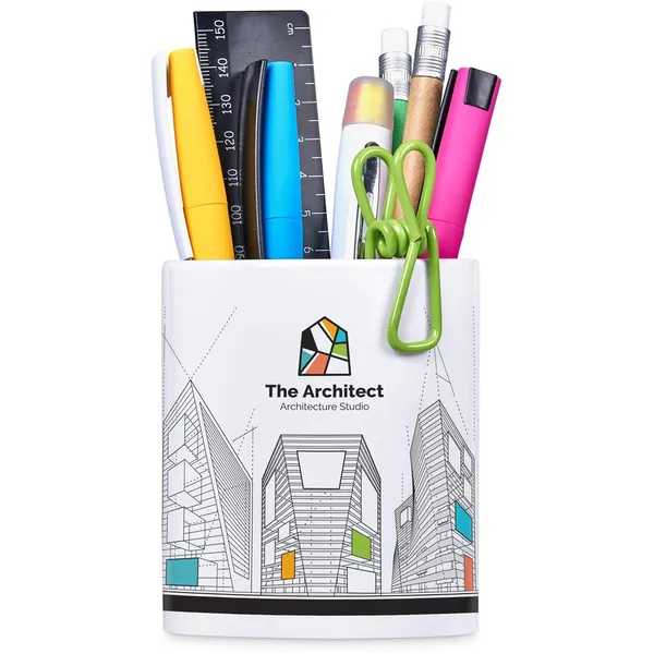 Altitude Mural Sublimation Ceramic Stationery Cup Altitude Mural Sublimation Ceramic Stationery Cup