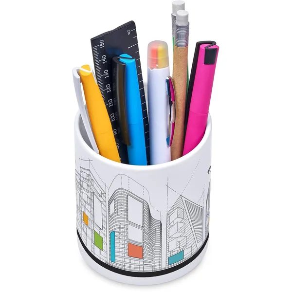 Altitude Mural Sublimation Ceramic Stationery Cup Altitude Mural Sublimation Ceramic Stationery Cup