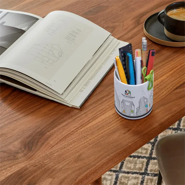 Altitude Mural Sublimation Ceramic Stationery Cup Altitude Mural Sublimation Ceramic Stationery Cup