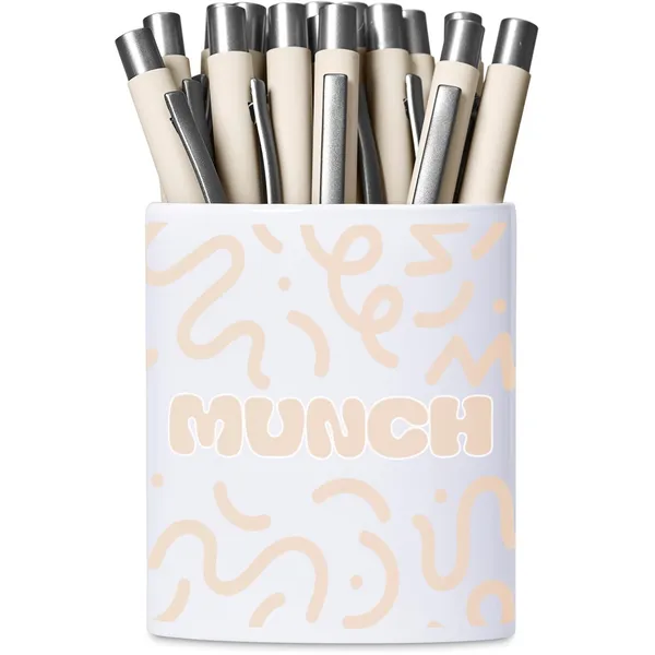 Altitude Mural Sublimation Ceramic Stationery Cup Altitude Mural Sublimation Ceramic Stationery Cup