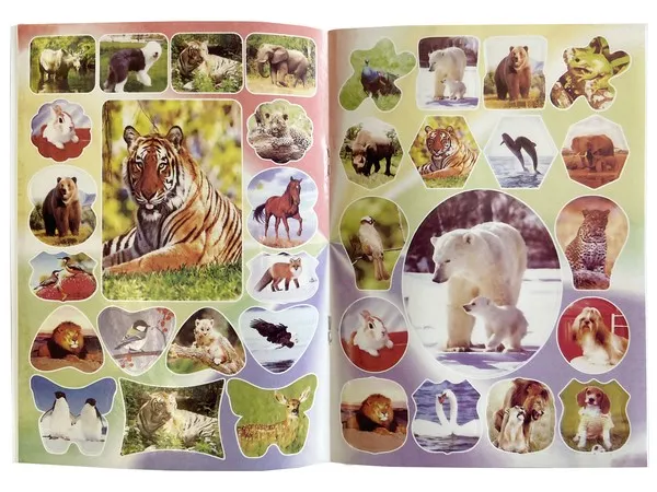 Wildlife Stickers & Colouring Book Wildlife Stickers & Colouring Book