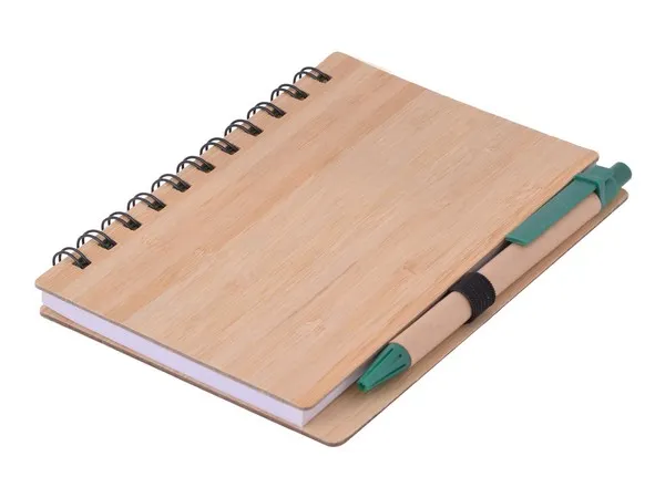Faux Wood Mid-Size Notebook & Pen Faux Wood Mid-Size Notebook & Pen