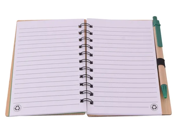 Faux Wood Mid-Size Notebook & Pen Faux Wood Mid-Size Notebook & Pen